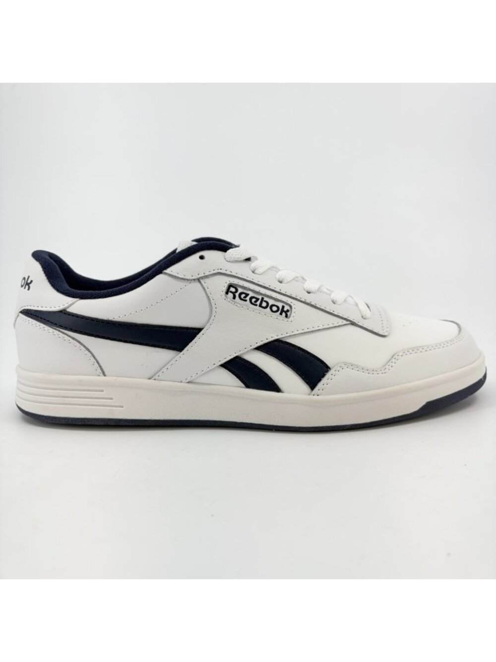 Reebok Court Advance Galaxy Mens Size 8.5 White Athletic Leather Shoes Sneakers